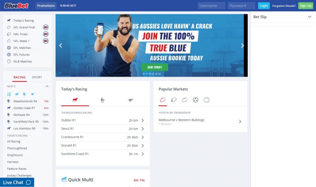 bluebet referral code
